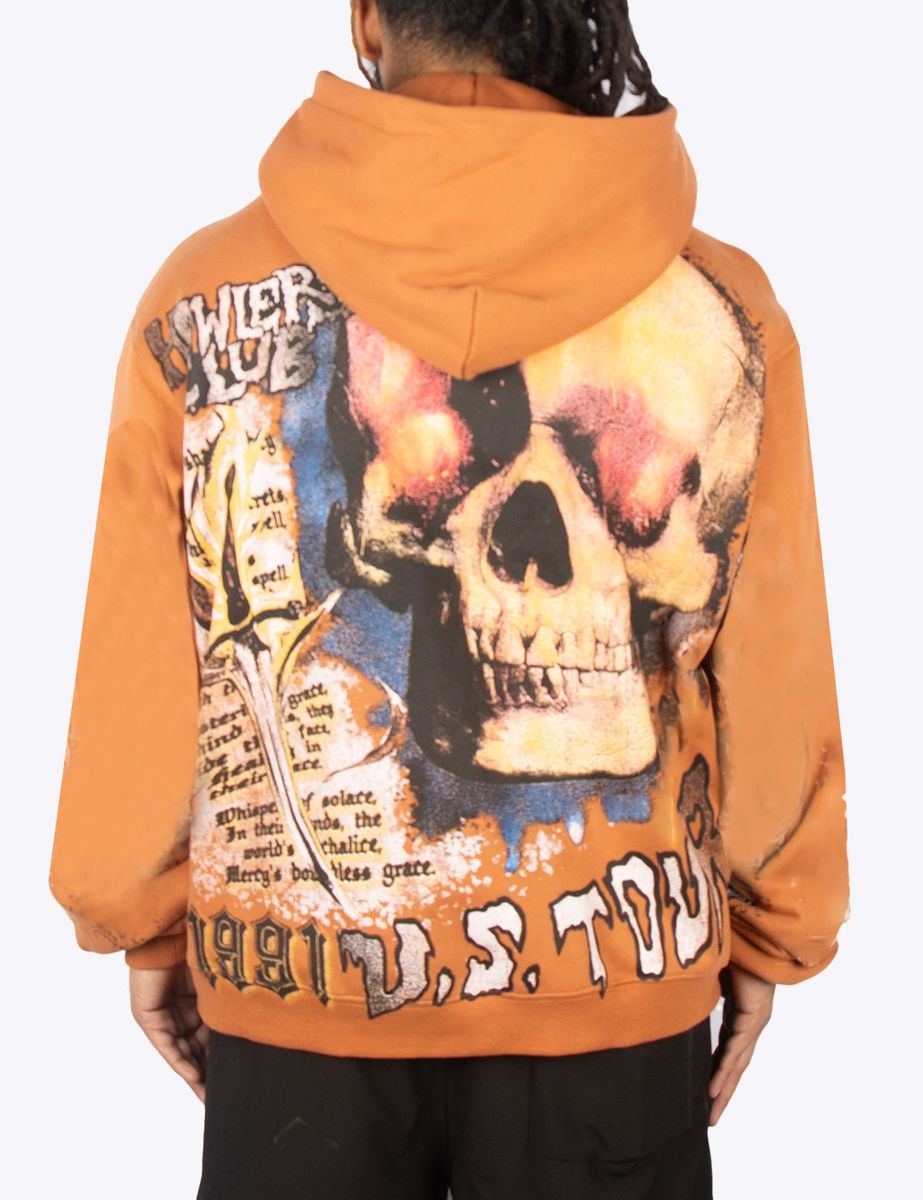 Howler Ghoul Tour Brunt Orange Hoodie