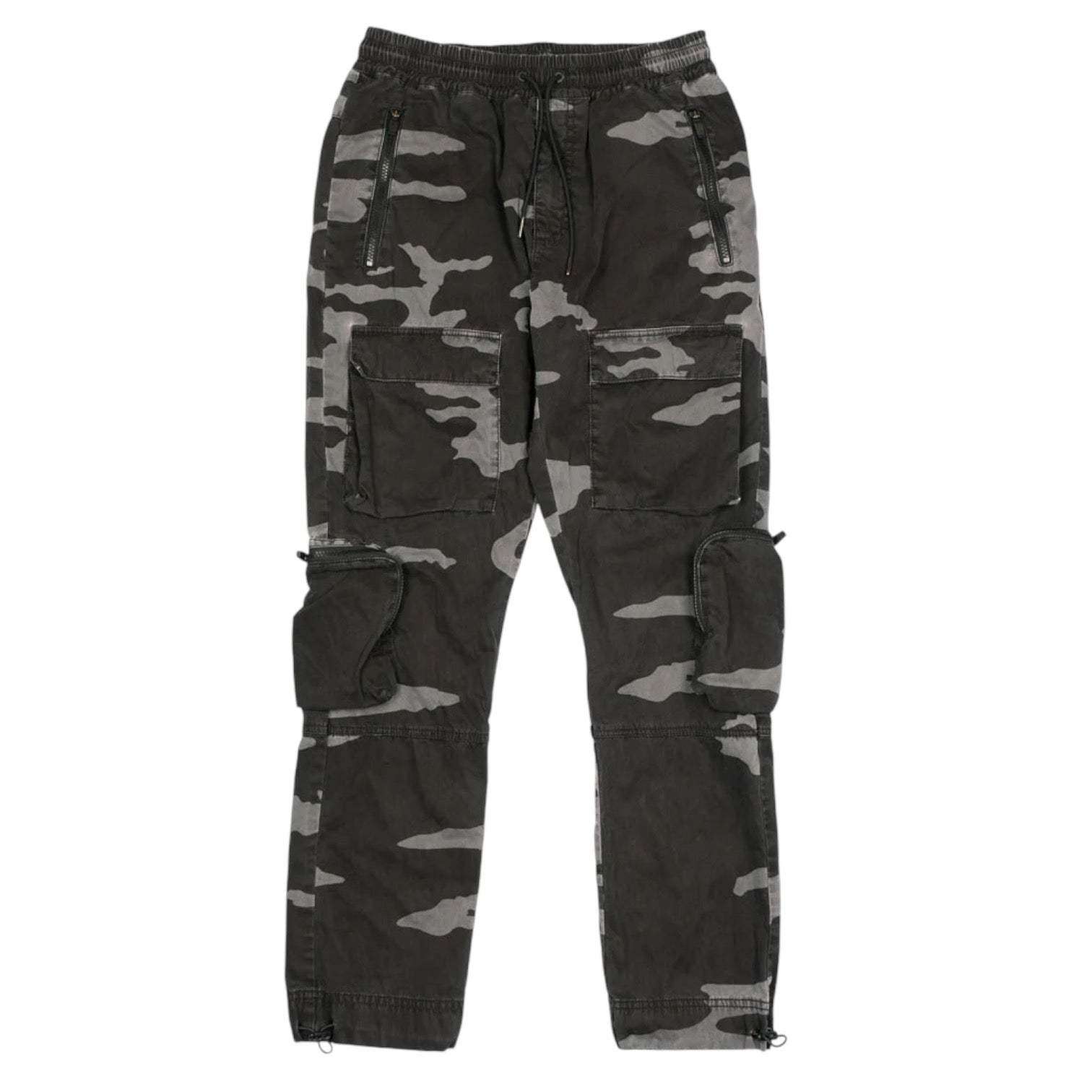 Alphastyle Percy Cargo Joggers (Black camo)