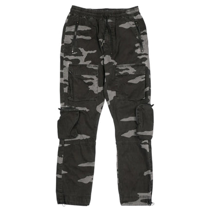 Alphastyle Percy Cargo Joggers (Black camo)