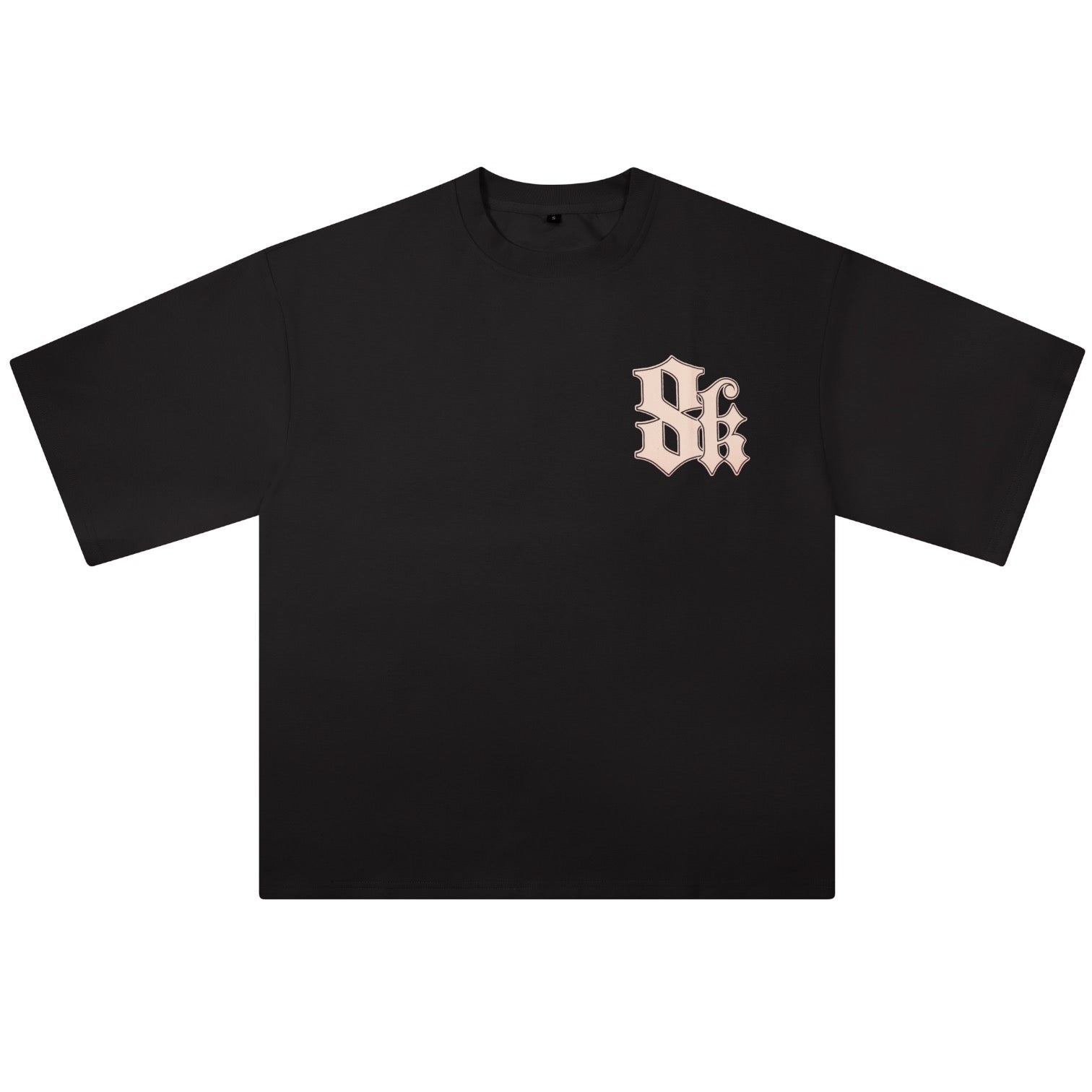 8k Oversize Tee (Black)