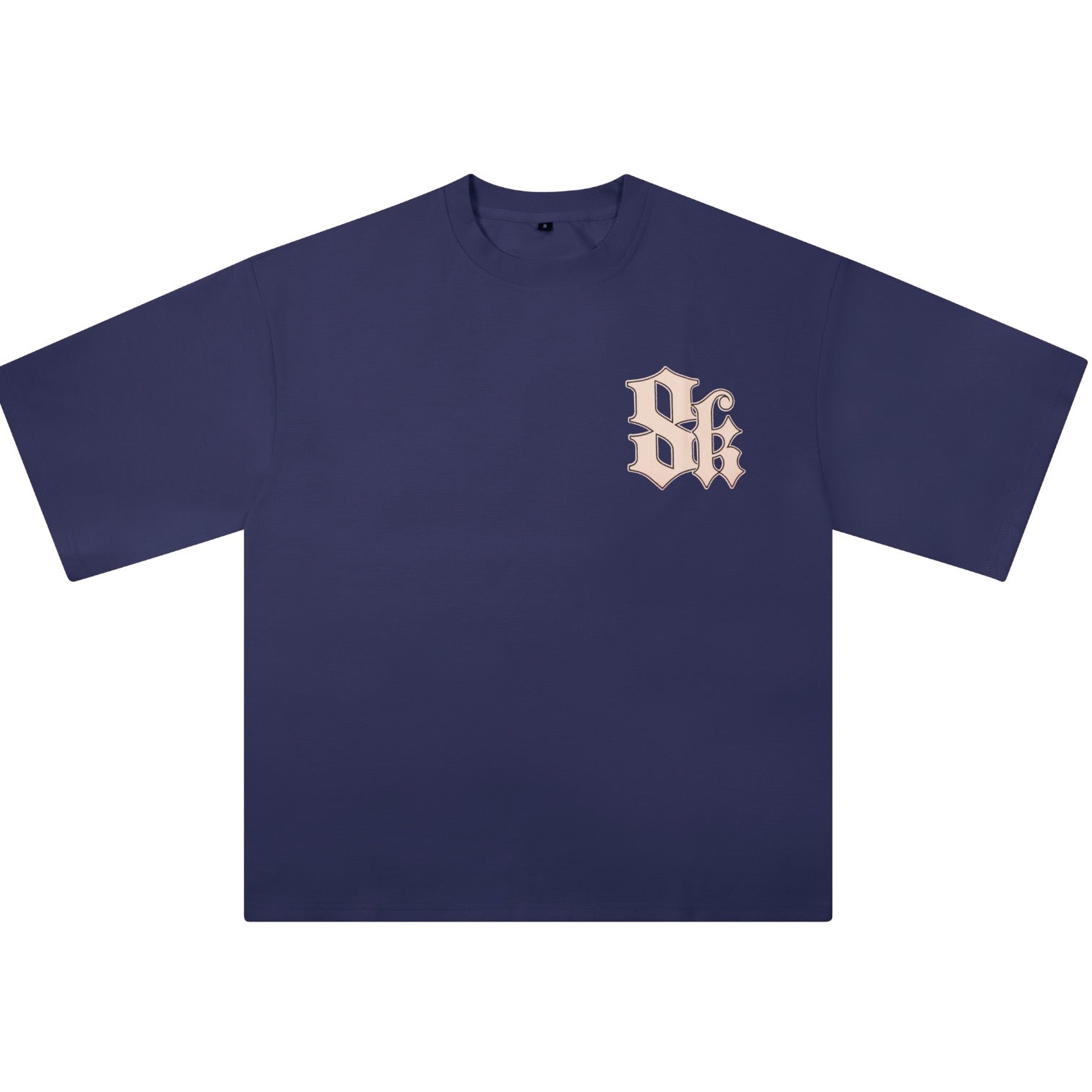 8k Oversize Tee (Navy)